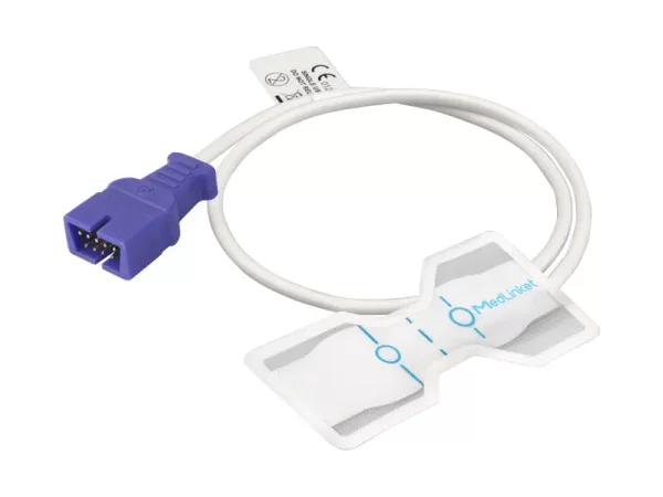 Nellcor MAX-P Compatible Pediatric Disposable SpO2 Sensor-Transpore