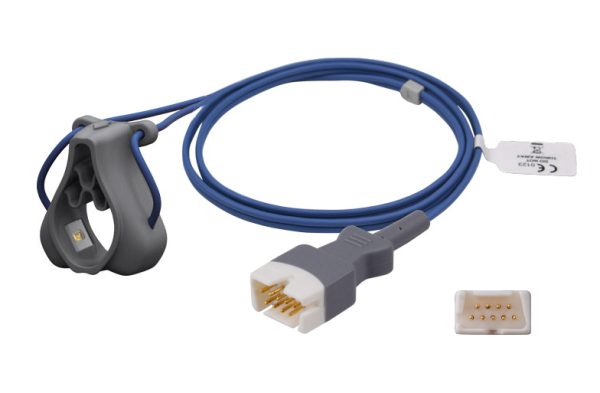 Masimo  Compatible Short SpO2 Sensor-Adult Silicone ring type