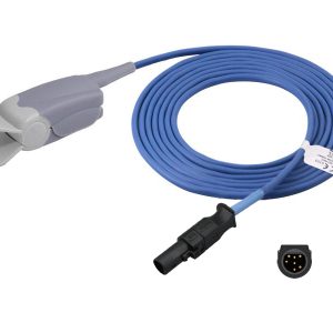 Datex Ohmeda OXY-F4-H Compatible Compatible Direct-Connect Spo2 Sensor- Adult Finger Clip