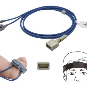 GE Datex-Ohmeda Compatible Short SpO2 Sensor-Multi-site Y