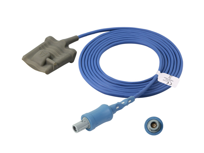 Edan M3/M4/M9/IM9/IM80 Compatible Direct-Connect Spo2 Sensor-Adult Ear Clip