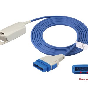 GE Marquette Compatible Compatible Direct-Connect SpO2 Sensor-Adult Finger Clip