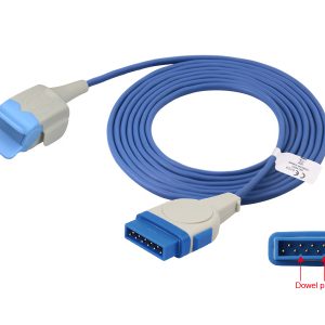 GE Marquette Compatible Compatible Direct-Connect SpO2 Sensor-Pediatric Finger Clip