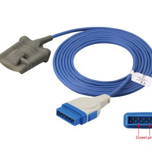 GE Marquette Compatible Compatible Direct-Connect SpO2 Sensor-Adult Silicone Soft