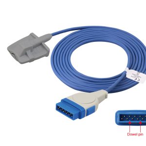 GE Marquette Compatible Compatible Direct-Connect SpO2 Sensor-Pediatric Silicone Soft