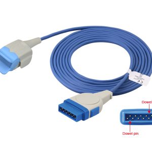 GE Marquette Masimo tech Compatible Direct-Connect SpO2 Sensor-Pediatric Finger Clip