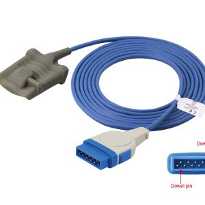 GE Marquette Masimo tech Compatible Direct-Connect SpO2 Sensor-Adult Silicone Soft