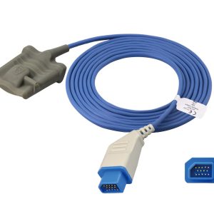 Nihon Kohden Compatible Direct-Connect SpO2 Sensor-Adult Silicone Soft