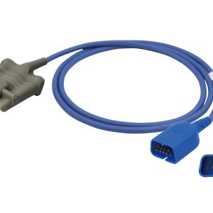 Nihon Kohden TL-651T3&A/SPO2-ADVT Compatible Short SpO2 Sensor-Adult Silicone Soft