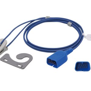 Nihon Kohden 6143-012434 Compatible Short SpO2 Sensor-Adult Ear Clip