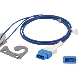 GE Datex-Ohmeda Trusignal Tech. Compatible Short SpO2 Sensors-Adult Silicone ring type