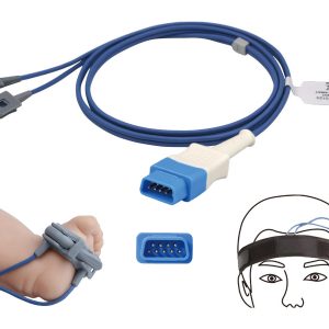 GE Datex-Ohmeda TS-W-D Trusignal Compatible Tech. Short SpO2 Sensors-Multi-site Y